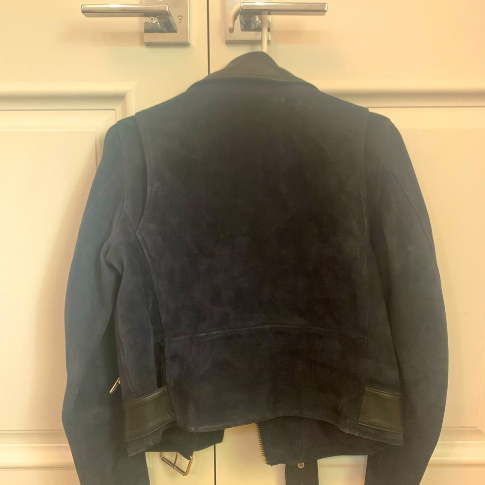 Veda suede motorcycle jacket - Picture 3 of 4